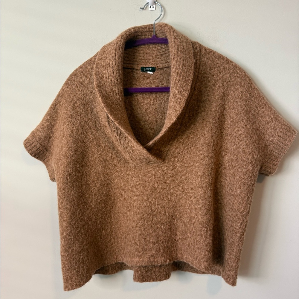 J. Crew Brown V-Neck Sweater